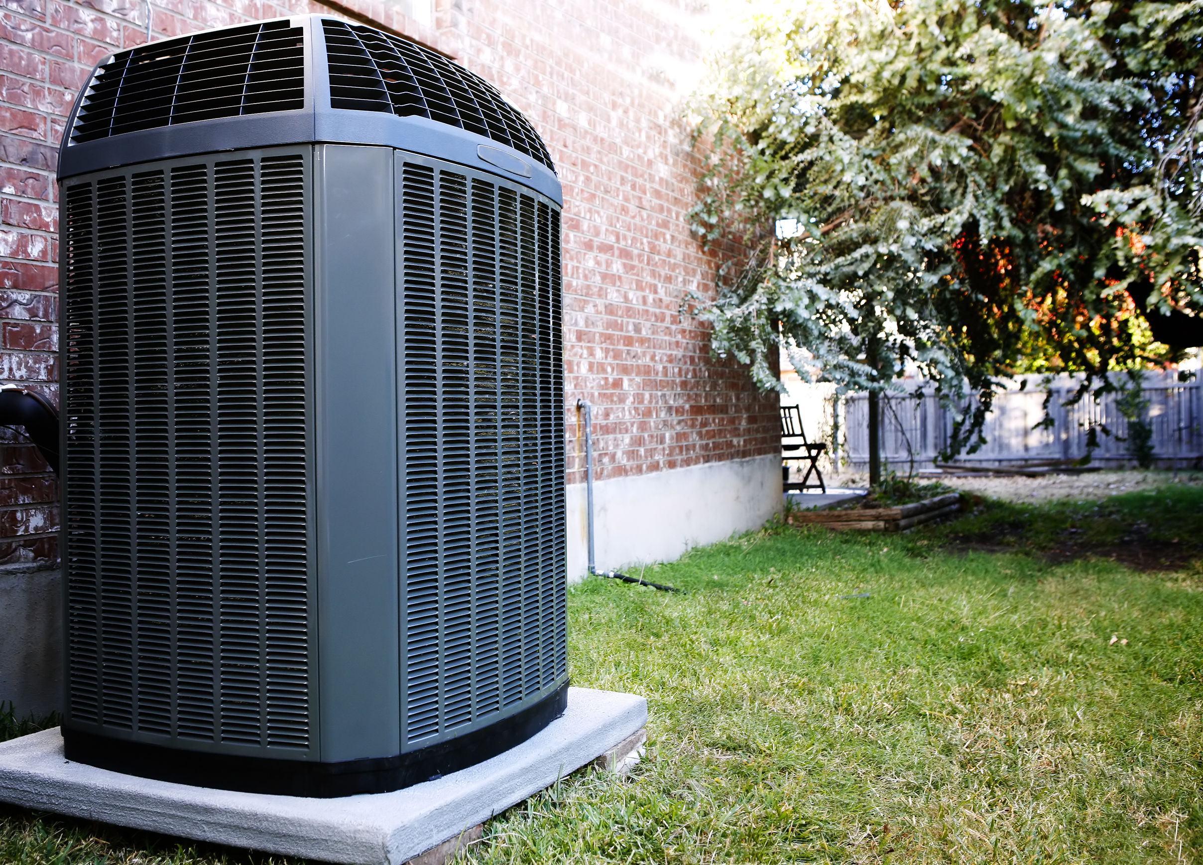 heat pump outside hybrid heat